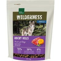 REAL NATURE WILDERNESS croquettes pour chien Rocky Hills bœuf et chèvre 1 kg