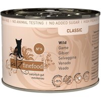 Catz finefood nourriture humide chat Classic adulte N° 9 gibier 24x200 g