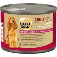 SELECT GOLD Sensitive Boîtes de Nourriture Humide Chien Adulte Cheval au tapioca 12x200 g