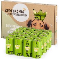 Rudelkönig Kotbeutel 300 Stk – Reißfeste Hundekotbeutel