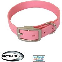 bio-leine 21-30cm HU Biothane Halsband altrosa 21 cm, 30 cm