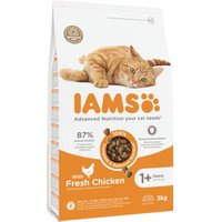 IAMS Advanced Nutrition Trockenfutter für Katzen, Adult ab 1 Jahr, Geflügel 3 kg