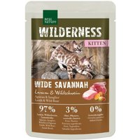 REAL NATURE WILDERNESS kitten 12 x 85 g Wide Savannah lam en wild zwijn 12x85 g