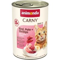 animonda CARNY Adult 6x400g Rind, Pute & Shrimps
