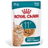 ROYAL CANIN Nourriture humide pour chats, Senior Ageing 11+, gelée 12x85 g