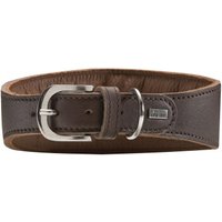 Hunter Windhundhalsband Super Soft dunkelbraun 42 cm