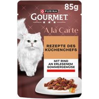 GOURMET A la Carte nourriture humide pour chat adulte Bœuf 26x85 g