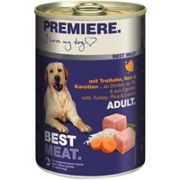 PREMIERE Best Meat Adult Truthahn & Gemüse 12x400 g