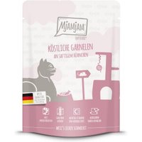 MjAMjAM nourriture humide pour chat adulte, Quetschie 6x300 g Garnelen