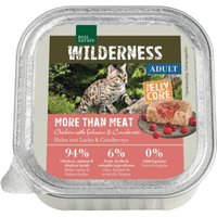 REAL NATURE WILDERNESS Nourriture humide pour chat, adulte, Jelly Core, More than Meat Poulet au saumon et aux canneberges 16x100 g