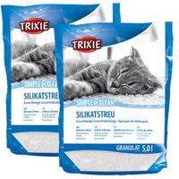 Trixie Granulés pour litière d’un mois d’utilisation Fresh’n’Easy 2x5 l