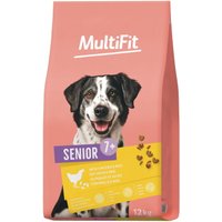 MultiFit nourriture sèche pour chien senior Poulet et riz 12 kg
