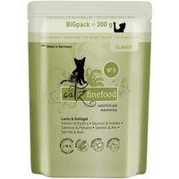 Catz finefood Nourriture humide chat Classic Adult No. 05 Saumon & Volaille 24x300 g