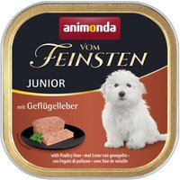 animonda Vom Feinsten nourriture humide pour chien, Junior, Geflügelleber 22x150 g