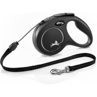 Flexi Flexi Classic Black 5M Cord Dog Lead Medium in One Colour
