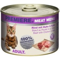 PREMIERE Meat Menu Adult Kalb & Huhn 12x200 g