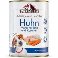 Tackenberg nourriture humide pour chien, adulte Poulet au riz long grain 6x400 g