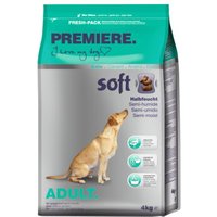 PREMIERE Croquettes soft pour chien adulte Canard 4 kg