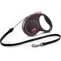 Flexi Black Design Seil pink S, 5 m, 12 kg