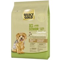 SELECT GOLD Sensitive Croquettes Chien Senior XS Agneau et riz 1 kg