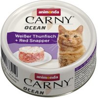 animonda Carny Nourriture humide pour chat Adulte Ocean Thon blanc & vivaneau 12x80 g
