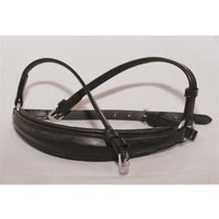 Hans Melzer Horse Equiqment Hans Melzer Reithalfter hannoversch schwarz/silber VB/ COB (Vollblut)