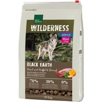 REAL NATURE WILDERNESS croquettes pour chien Black Earth Large Breed bœuf avec autruche et buffle 4 kg