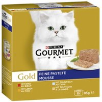 GOURMET Gold Delikatny pasztet 8 x 85 g