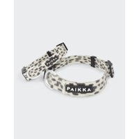 Paikka Glow Halsband 2.0 weiß/ schwarz 35 cm, 48 cm, 2,5 cm