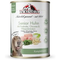 Tackenberg nourriture humide pour chien, menu senior / sensible. Poulet & panais 6x400 g