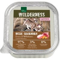 REAL NATURE WILDERNESS kitten 16 x 100 g Wide Savannah lam en wild zwijn 16x100 g