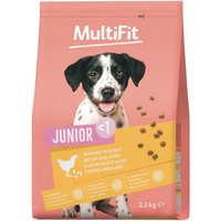 MultiFit Dry Food Dog Junior, with Poultry & Rice 2.5 kg