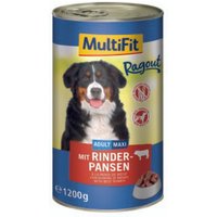 MultiFit pâtée pour chien, adulte ragoût Panse de bœuf 6x1,2 kg