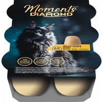 MOMENTS Diamond Snack Jelly Cups pour chat Poulet 48x22 g