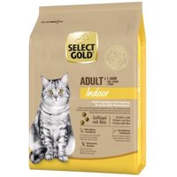 SELECT GOLD Indoor Croquettes Chat Adulte Volaille & riz 2,5 kg
