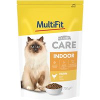MultiFit Care Croquettes pour chat, Adulte, Intérieur, Poulet 750 g