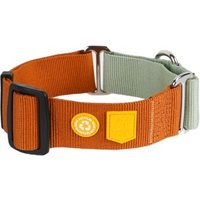Woolly Wolf Halsband Color Block Martingale Terracotta Mix M