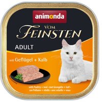 animonda Vom Feinsten Adult Geflügel und Kalb 32x100 g