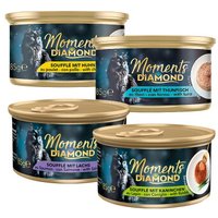 MOMENTS Diamons nourriture humide pour chat adulte, assortiment 24x85 g