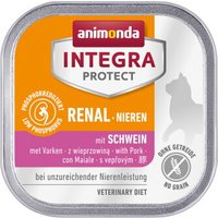 animonda Integra Protect nourriture humide pour chat, adulte, reins Porc 16x100 g