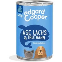 Edgard & Cooper adulte 6x400g Délicieux saumon et dinde