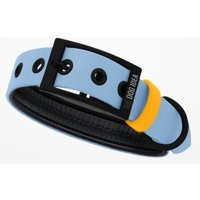 THE DOG IDEA Biothane Halsband Hellblau L