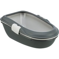 Trixie Toilettes pour chat Berto, avec rebord, système de séparation