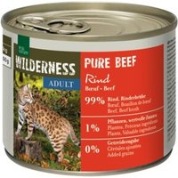 REAL NATURE WILDERNESS Nassfutter Katze, Adult Pure Beef 6x200 g REAL NATURE WILDERNESS Nassfutter Katze, Adult Pure Beef 6x200 g