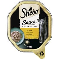 Sheba nourriture humide pour chat Sauce Collection Dinde 22x85 g