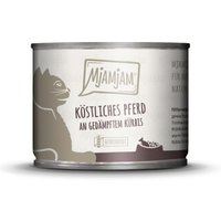 MjAMjAM nourriture humide pour chat adulte Cheval et potiron 6x200 g