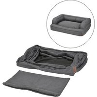 MORE Ersatzbezug für Liegeplatz Comfort Deluxe grau L