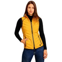 Knuffelwuff Damen Weste Riverside gelb 44 - EU