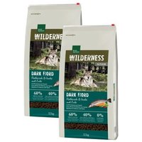 REAL NATURE WILDERNESS Senior Dark Fjord Rothirsch & Lachs mit Ente 2x12 kg