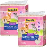 MultiFit Ściółka dla małych zwierząt Plus 2x3 kg